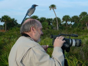 Sam Crow hard at work